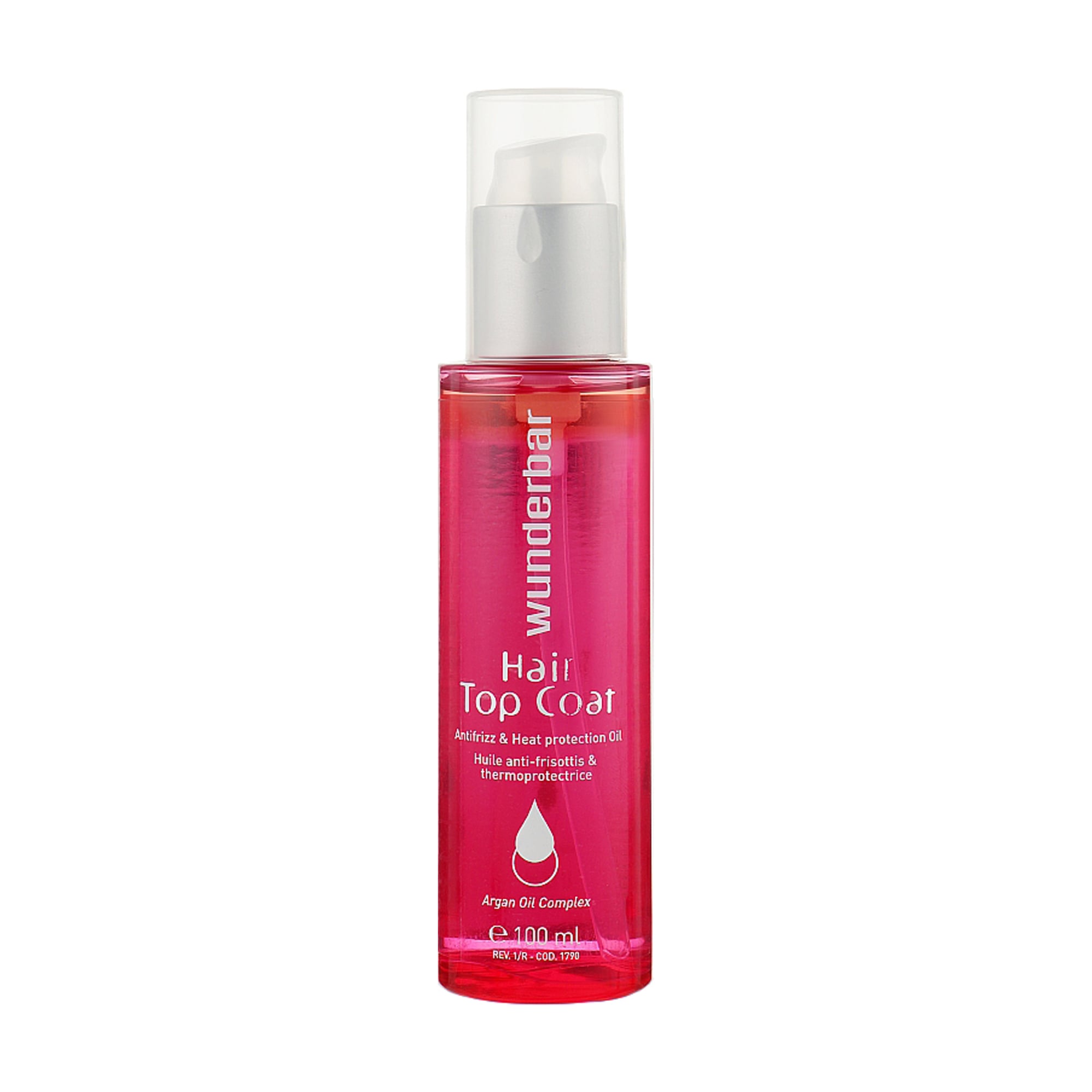 Термозахисна олія для волосся Wunderbar Hair Top Coat Antifrizz &amp; Heat Protection Oil, 100 мл